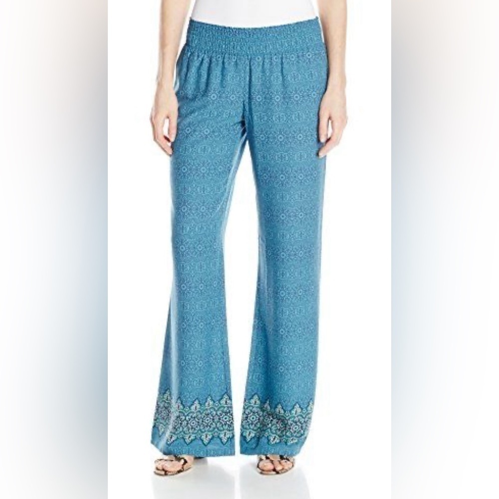 NWT Prana Isadora Pant in Mosaic Blue Size XL